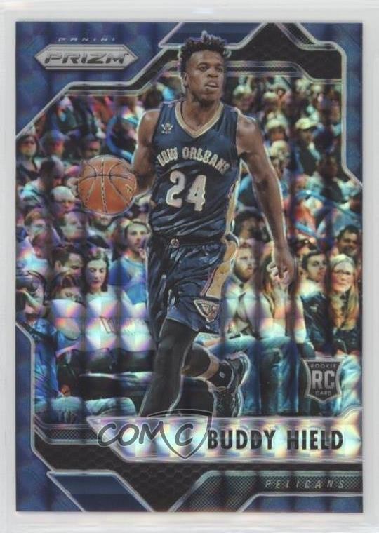 2016-17 Panini Prizm Mosaic Blue Buddy Hield #10 Rookie RC u0u
