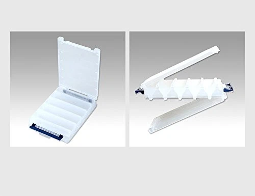 Caja de aparejos Meiho reversible 140 plantillas transparentes importación de Japón Foto 3 de 3