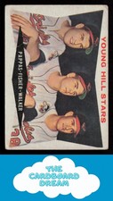 Milt Pappas / Jack Fisher / Jerry Walker 1960 Topps #399 Orioles Low-Grade PR