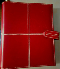 Franklin Covey Classic Red Leather Quadrant B...