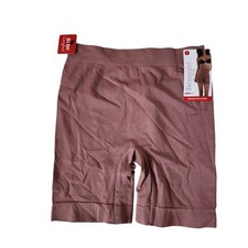 SKINNYGIRL Seamless Slip Shorts Rose Mauve Size S NWT Shapewear