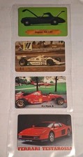 4 SCHEDE TELEFONICHE NUOVE  FERRARI "VARIE" CONDIZIONI COME DA FOTO L: 01/0002