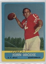 1963 Topps John Brodie (Purple Sky) #134 10iz