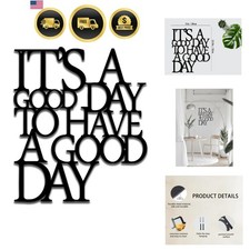 Motivational Metal Wall Art Inspirational Decor Quotes for Office Living Room