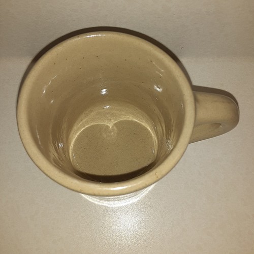 Monmouth stoneware coffee mug moormans feed 1885-1980 service and quality farm - Picture 2 of 5