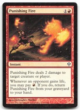 MTG Punishing Fire U Zendikar 142 MP