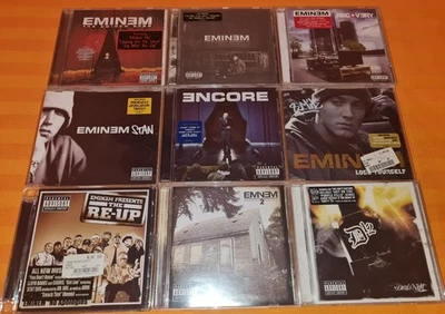 10 CDs Eminem Sammlung 50 Cent D12 Bizarre Shady Rec. G-Unit The Game Dr.Dre - Bild 1 von 4