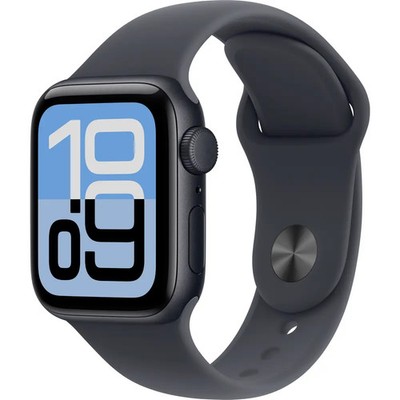 Apple Watch SE 3 GPS 40 mm Aluminiumgehäuse Sport Band Mitternacht S/M