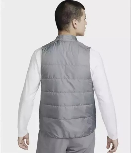 Nike Therma-FIT ADV Repel Down Running Vest Gray Men's Size XL FB7542-084 - Picture 2 of 7