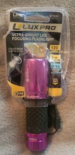 LUX PRO LP830 Focusing LED Flashlight 120 Lumens 50m Beam Water Resistant Black
