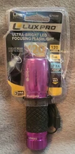 LUX PRO LP830 Focusing LED Flashlight 120 Lumens 50m Beam Water Resistant Black