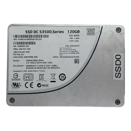 S4600 SSD Solid State Drive 2.5'' 960GB 180GB 120GB 160GB 800GB 240GB For Intel - Picture 5 of 13