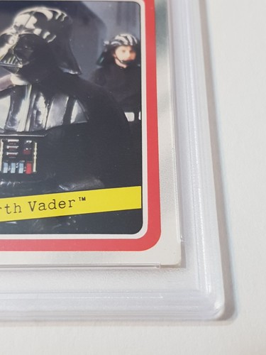1980 Scanlens Star Wars Empire Strikes Back #10 Darth Vader PSA 3 VG Rare (#160) - Picture 8 of 24