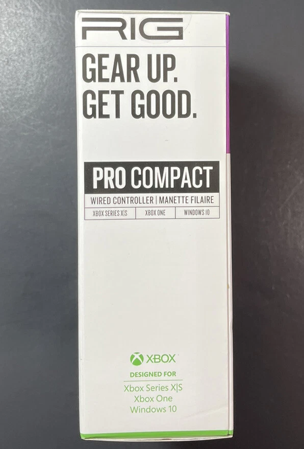 RIG Nacon PRO Compact Wired Controller for XBOX / PC [ BLACK ] NEW - Image 3 of 4