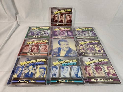 THOSE WONDERFUL YEARS - 10 CD Set EMI UNIVERSAL MUSIC Collection Discs NEAR MINT