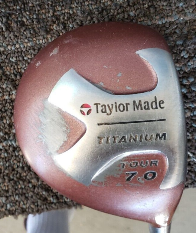 46.5 IN TAYLORMADE TITANIUM 7.0 DEG TOUR DRIVER GOLF CLUB VERY