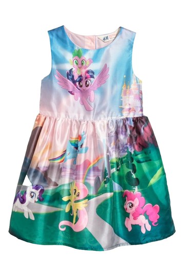 Top Fille En Jean Boutonné H&M - Taille 2-3 Ans, Bleu Délavé - Occasion En Très Bon état