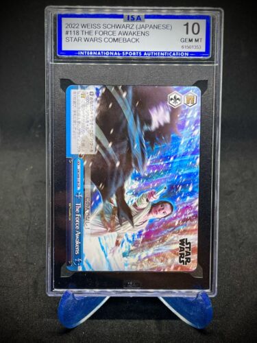 The Force Awakens ISA 10 Gem Mint SW/S49-118 CR - Weiss Schwarz - Star Wars - Picture 1 of 2