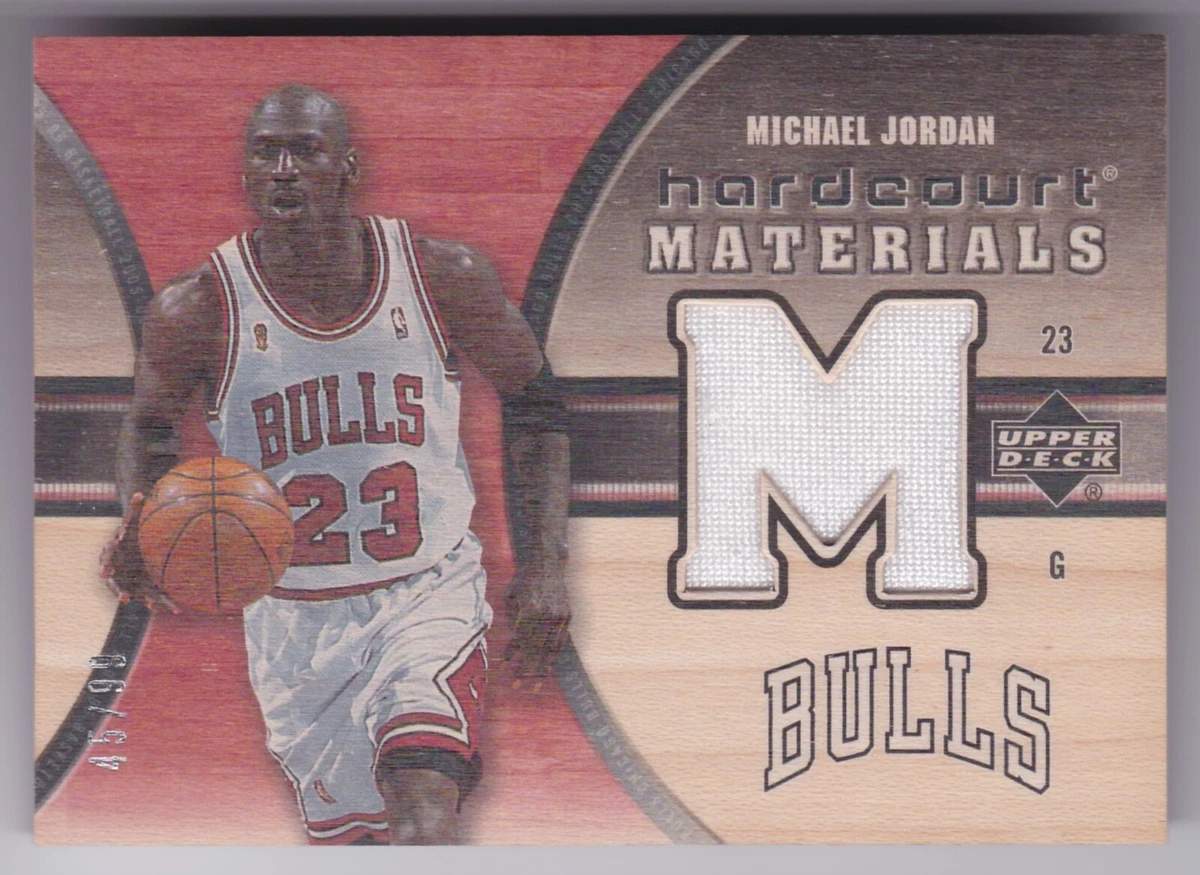 2005-06 Upper Deck Hardcourt Michael Jordan Wood Materials Relic 