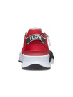 100% AUTHENTIC NEW MEN FENDI FLOW VERTIGO RED MIX MEDIA SNEAKER UK 11/US 12 — photo 3