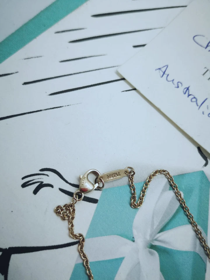 100% Genuine Tiffany & Co arrow bracelet 7.5inches - rubedo — 第 3/4 张图片