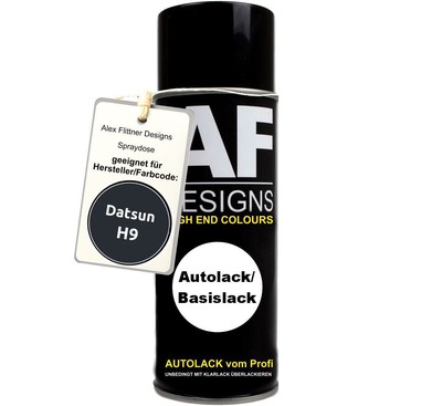 Für Datsun H9 Deep Sea Blue Pearl Metallic Spraydose Basislack Sprühdose 400ml