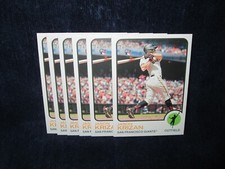 (6) 2022 Topps Heritage High Number Rookie Lot Jason Krizan #513
