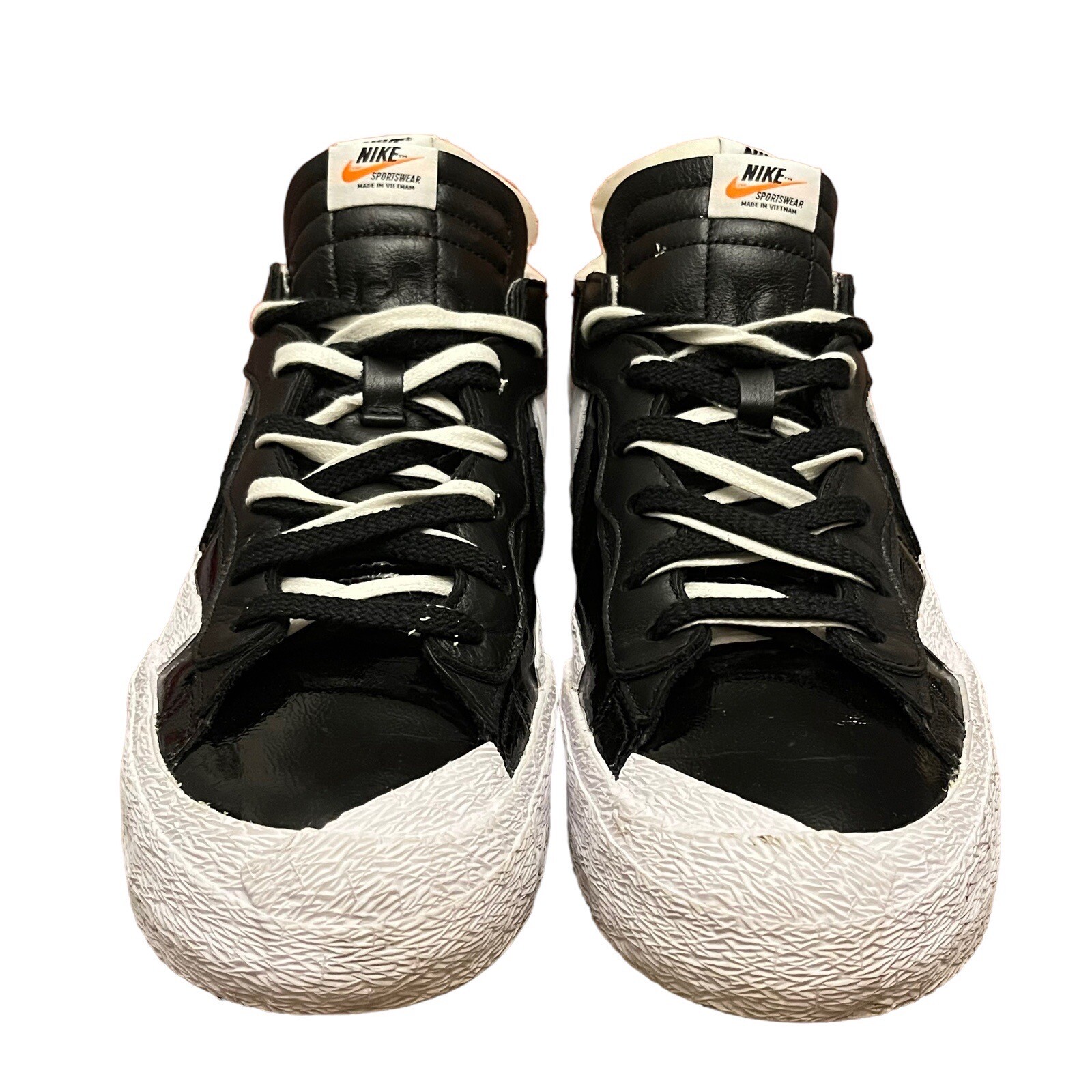 SACAI X NIKE Size 13 Nike Blazer Low x Sacai Shiny Black 2022