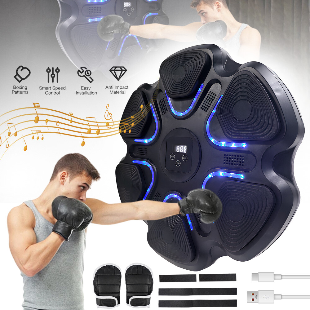 Boxing Bag Smart Boxing Trainer Machine Bluetooth, LED Targets