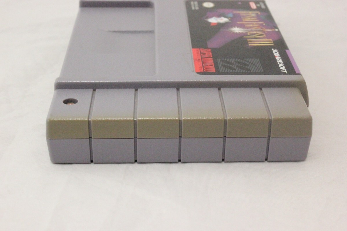 Jeu SNES Final Fantasy 3 (anglais) - Bon état, Carte Manquante