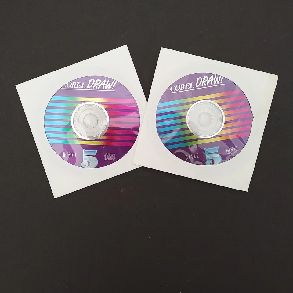 COREL DRAW 5 Two CD's and Three Books (NEW see photos) 712632 - Image 3 of 4