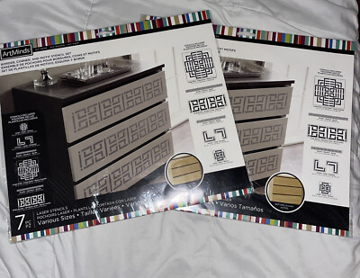 NEW ArtMinds Stencil Sets Border Corner Motif, Furniture Accessories