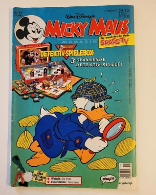 Micky Maus Heft Nr. 11 6.3.1995 Walt Disney Egmont Ehapa Verlag GmbH - Bild 1 von 2