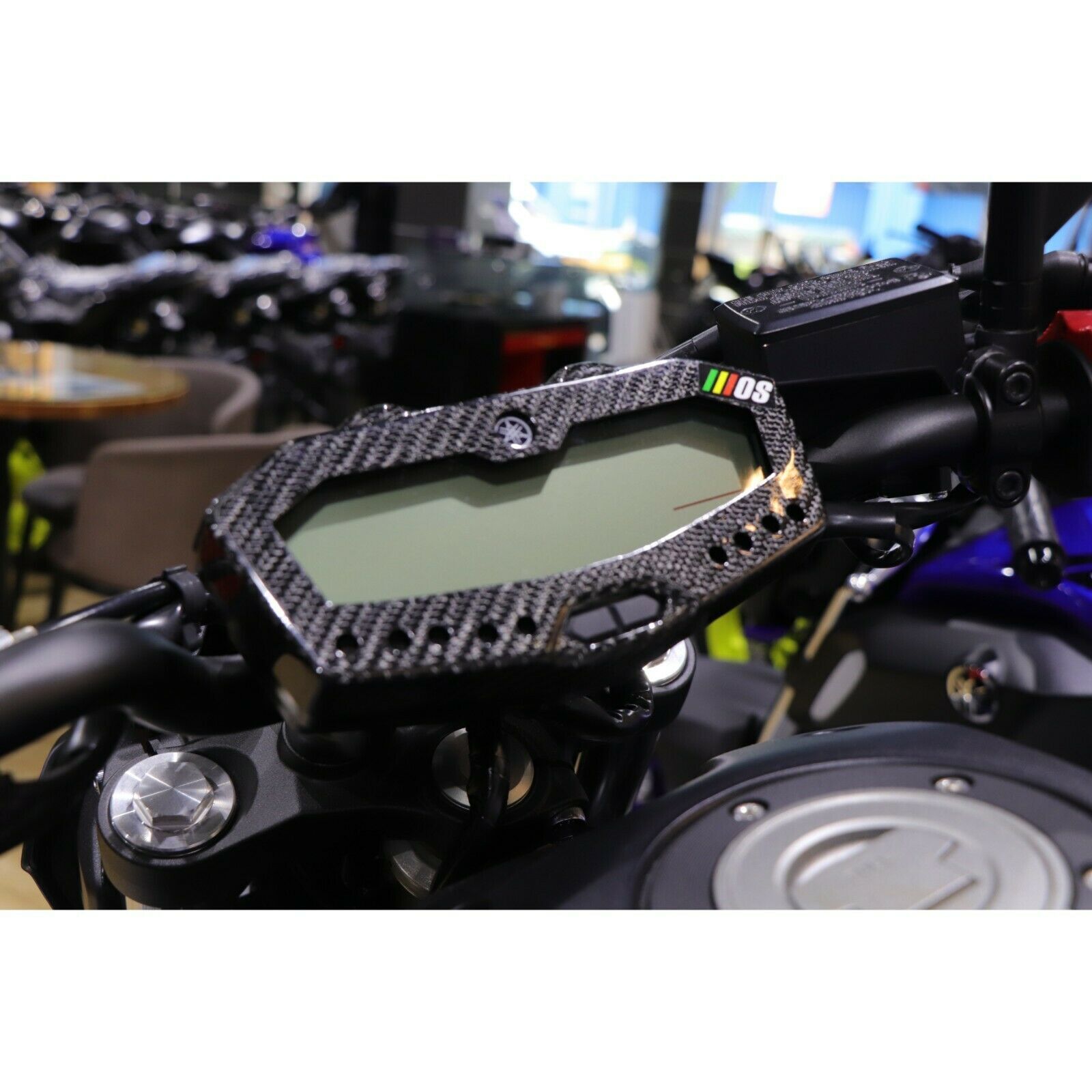 MOS Carbon Fiber Speedometer Cover for Yamaha MT-07 14-20 / Tracer 700 ...