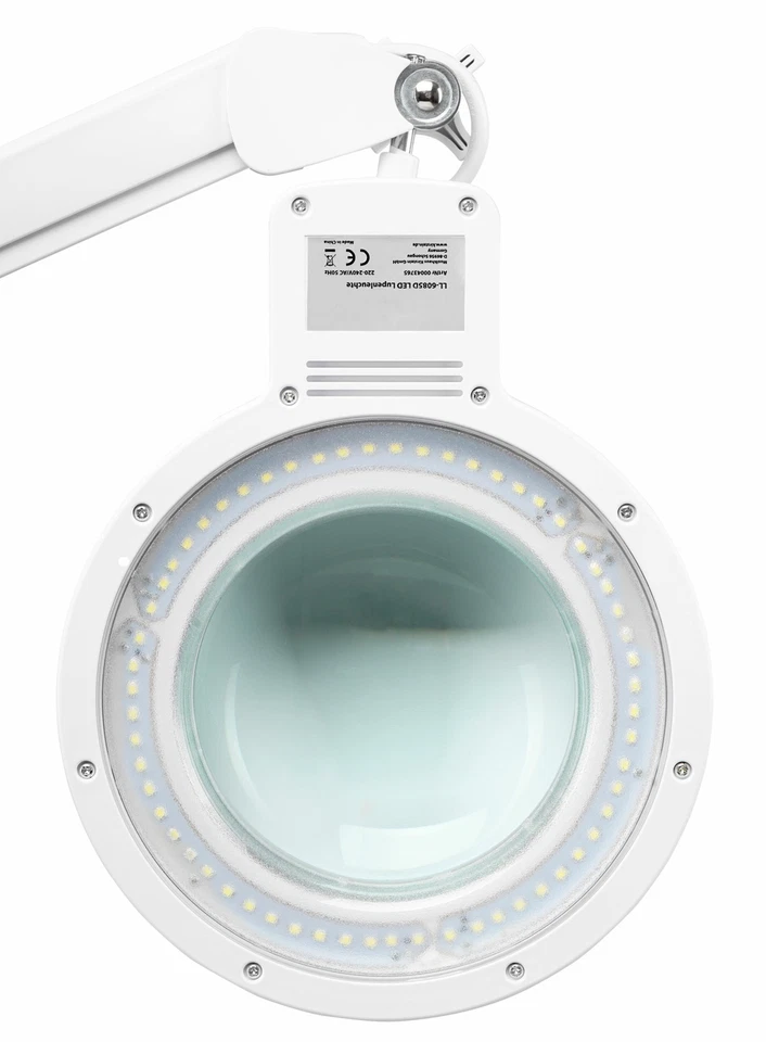 LED Lupenleuchte Lupenlampe Arbeitsleuchte Tischlampe 125mm 5 Dioptrien Linse - Bild 4 von 4