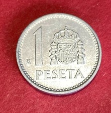 M246 - Coin 1 UNA Peseta Pesetas 1966 Espana Spain