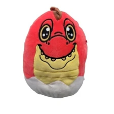 Ryan's World Sheldon Dragon Squishmallow Red Plush Pillow Titan Squishmellow