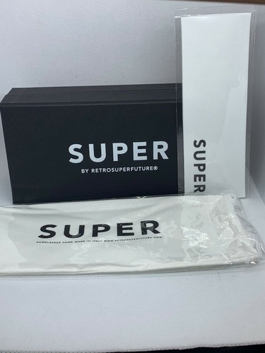 RetroSuperFuture PPQ Numero 43 Cuadro Burdeos descolorido Tamaño 48mm NIB ÓPTICA - Imagen 2 de 2