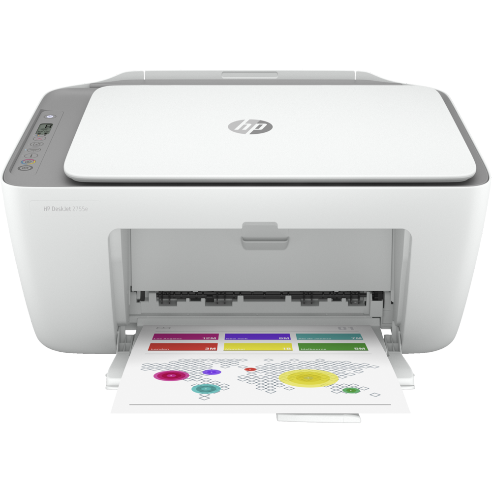 HP Deskjet 2752E AllInOne Wireless Color Inkjet Printer Ink Included eBay