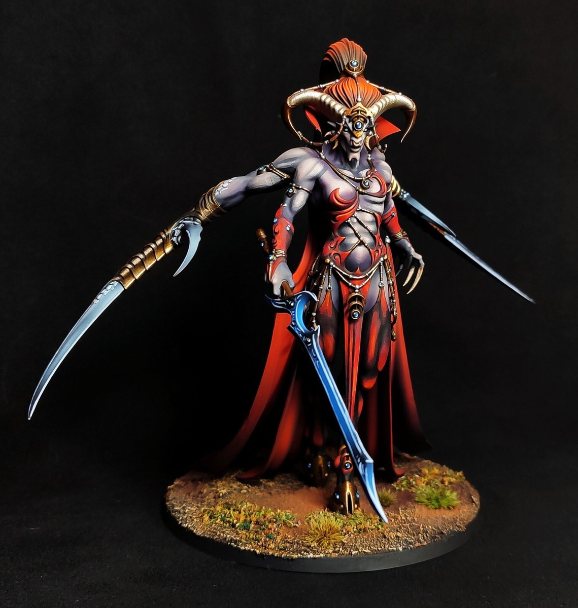 Keeper of Secrets painted Warhammer AoS Hedonites of Slaanesh
