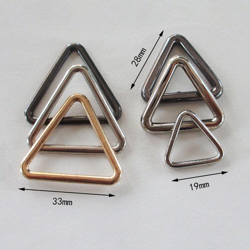 10/16/20/27mm Metal Triangle Ring Buckle Multicolor for Strap Craft DIY - Picture 8 of 8