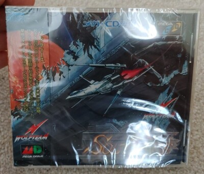 Brandneu versiegelt Sol-Feace japanische Sega Mega CD Wolf Team 