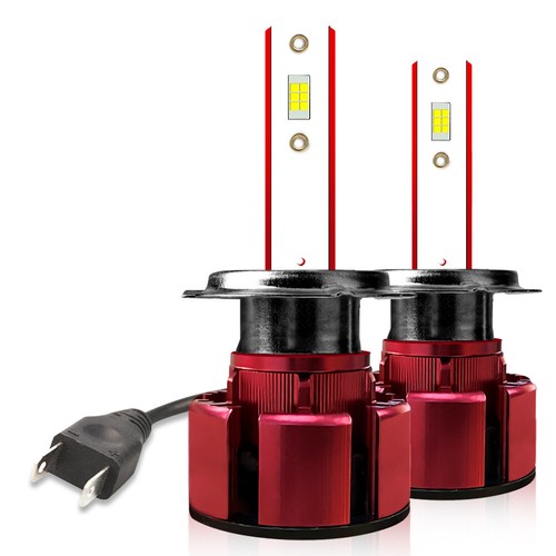 4Pcs H7 Luces Para Auto Coche 10000lm 6000k LED Bombillas De Los Faros Luz White - Picture 10 of 10
