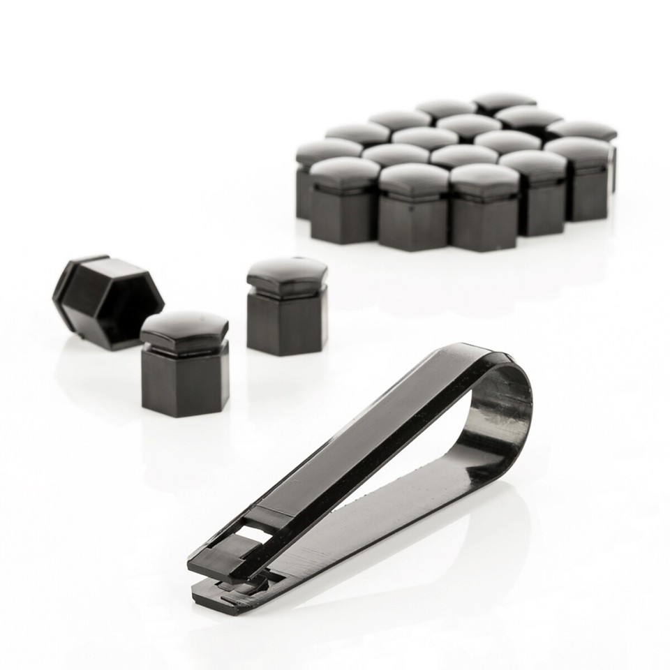 LST Radschrauben Abdeckkappen Set - 20 Teile Anthrazit 17mm