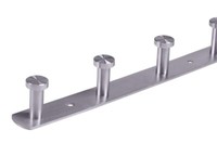 Hakenleiste Kleiderhaken Wandhaken Edelstahl Garderobe Bad 10 Haken