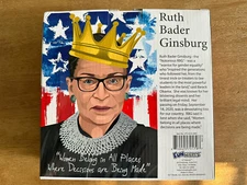 1000 Piece Jigsaw Puzzle Ruth Bader Ginsburg Funwares RBG 27" x 19"