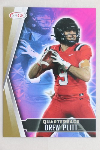 2022 Sage High Series Draft Football GOLD PARALLEL - Pick Your Player - Picture 83 of 136