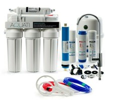 Aquati 5 Stage Luxury Reverse Osmosis Drinking Water Filter Complete System 5RO