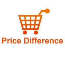 Price Difference For Customized Order in Our Store k