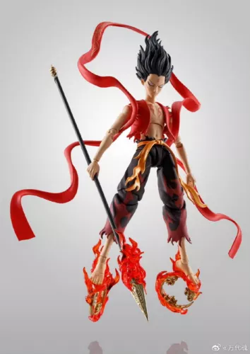 NEU Bandai SHF Nezha magischer Junge abgestiegen zu Nezha junge Nezha auf Lager - Bild 5 von 16